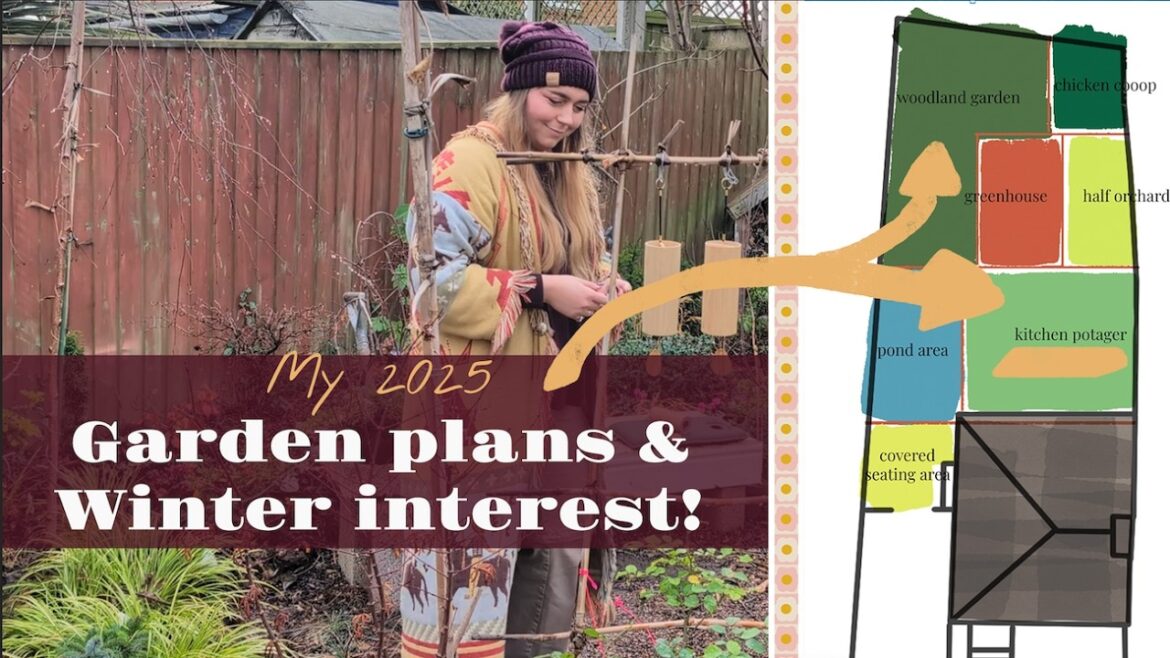 2025 Garden Plans for our woodland, pottage garden + koshi bells, & winter interest in the garden 2025 Garden Plans for our woodland, pottage garden + koshi bells, & winter interest in the garden