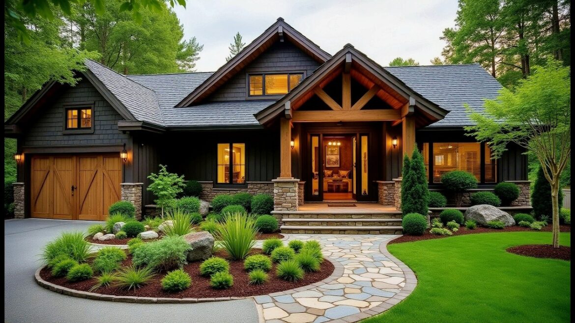 Get Back to Nature with These Rustic Front Yard Landscaping Ideas