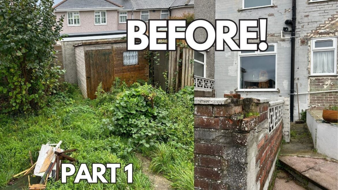 UK Budget Garden Makeover Prep Work - Part 1