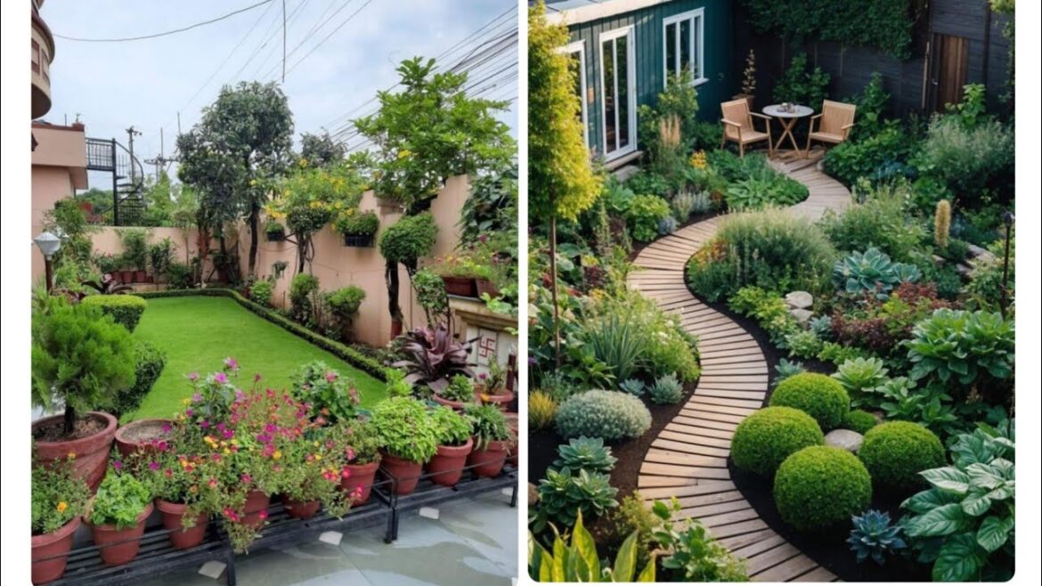 Ideas for small garden design | Small yard landscaping ideas