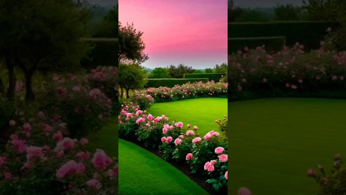 Garden Bliss 🏡💕 #nature #birds #beautiful #entrywaydecor #shorts