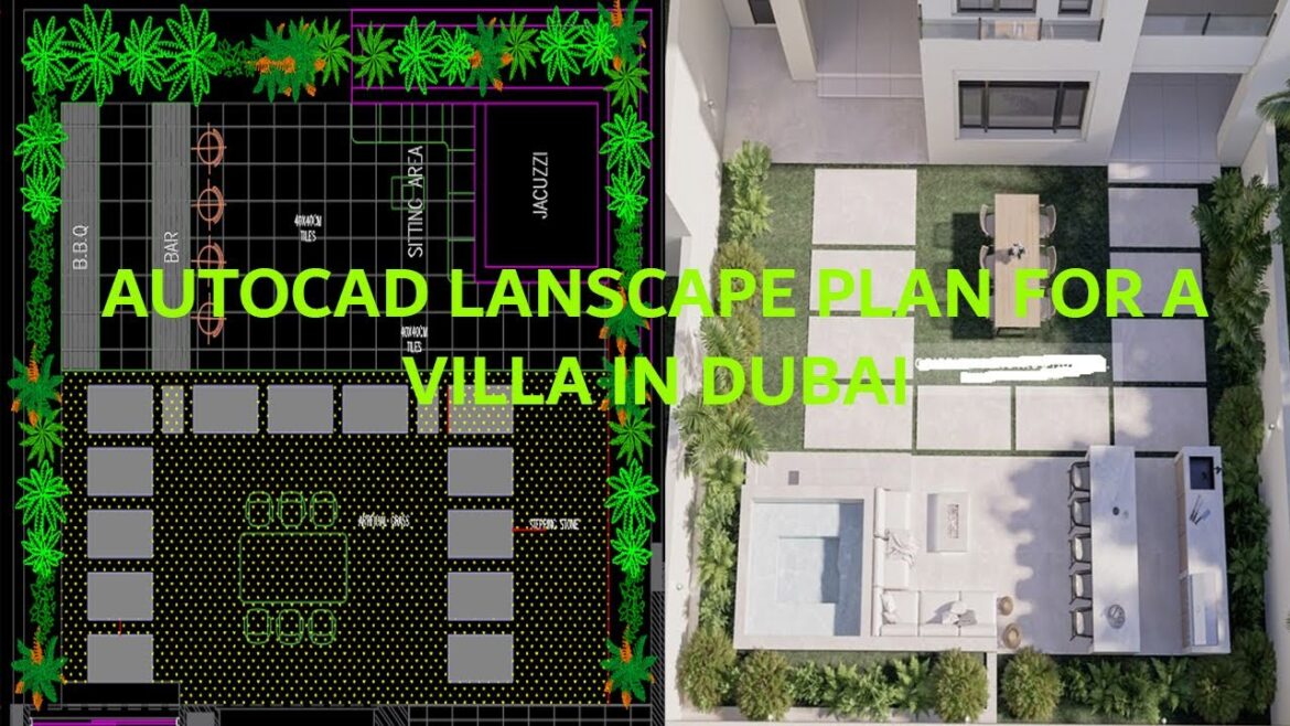 AutoCAD Garden Plan -Landscape Plan in AutoCAD-How to Draw Landscape Layout in AutoCAD AutoCAD Garden Plan -Landscape Plan in AutoCAD-How to Draw Landscape Layout in AutoCAD