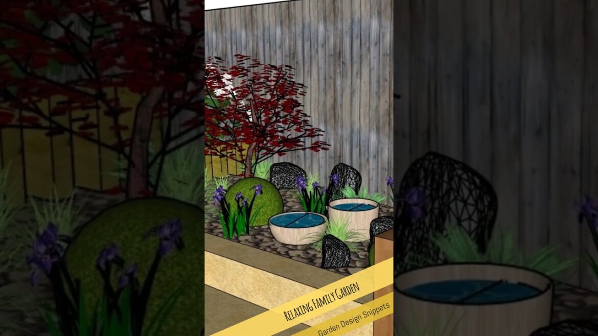 Relaxing Family Garden - Garden Design