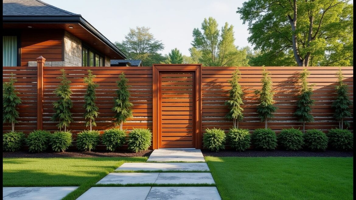 Innovative Backyard Fence Design Ideas for 2025 | Elevate Your House Exterior with Style