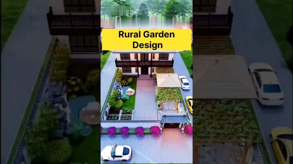 Rural Garden Design Renovation #shorts #renovation #interiordesign #garden #viralshorts
