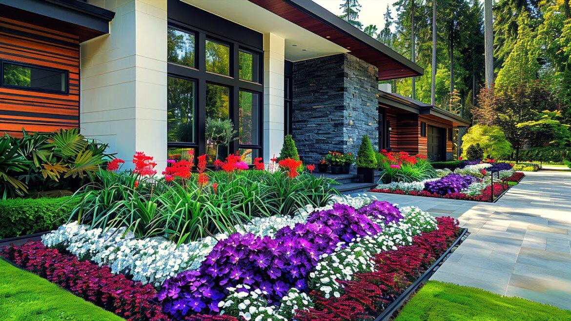 Front Yard Flower Garden 2025: Landscaping Ideas for Your Home!
