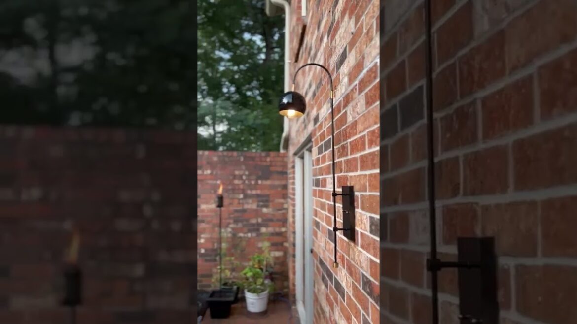 DIY English Garden Courtyard Makeover 🌳 | Backyard Makeover #shorts