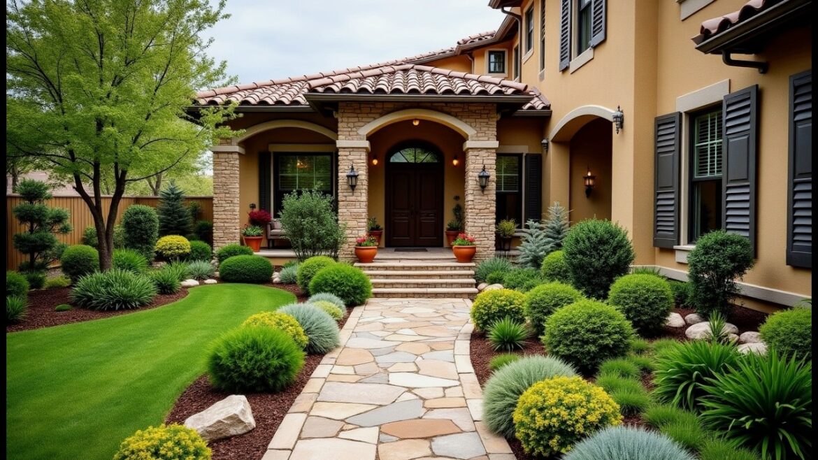 Captivating Mediterranean Front Yard Landscaping Ideas Captivating Mediterranean Front Yard Landscaping Ideas