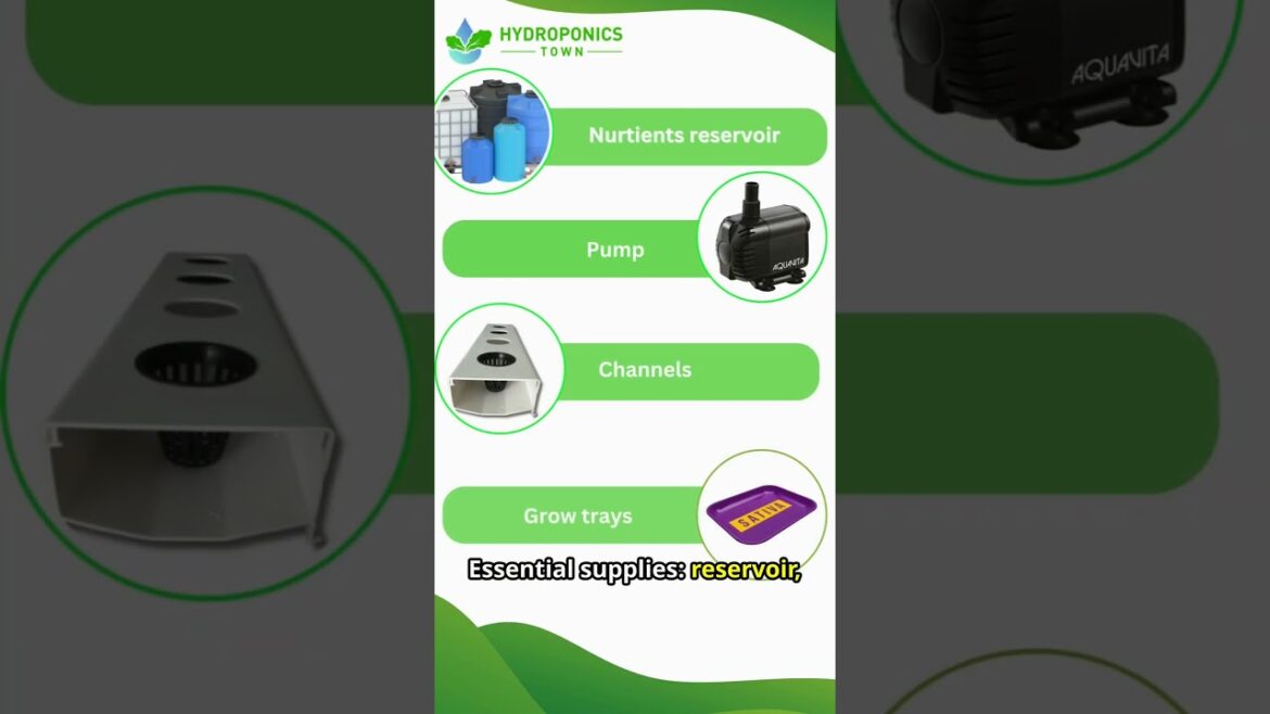 The best hydroponic systems and supplies #shorts