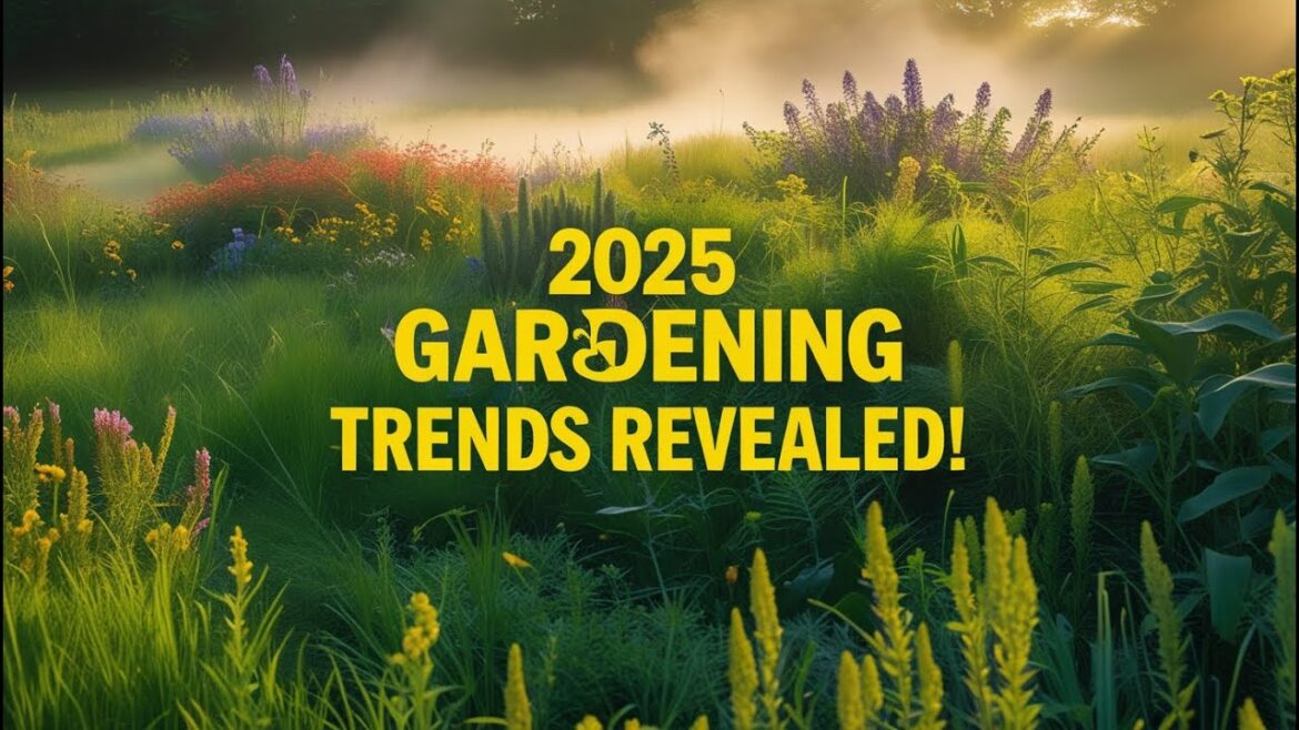 Top 7 Gardening Trends You Can’t Miss in 2025! Top 7 Gardening Trends You Can't Miss in 2025!
