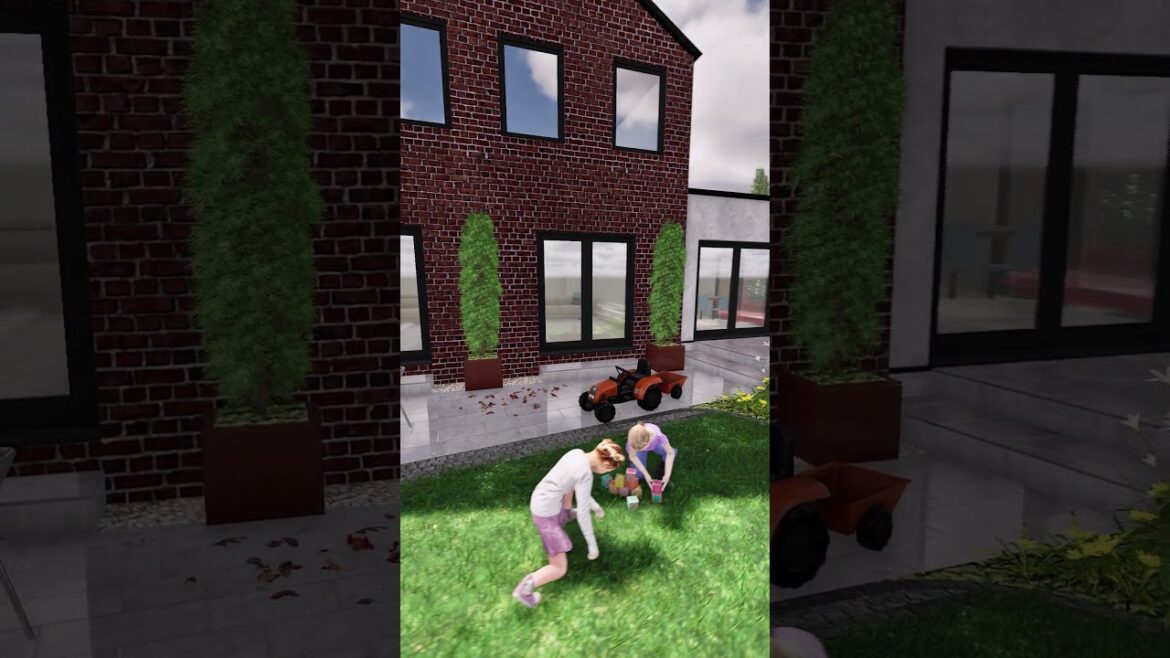 Garden and Landscape design animation for a property in Wakefield