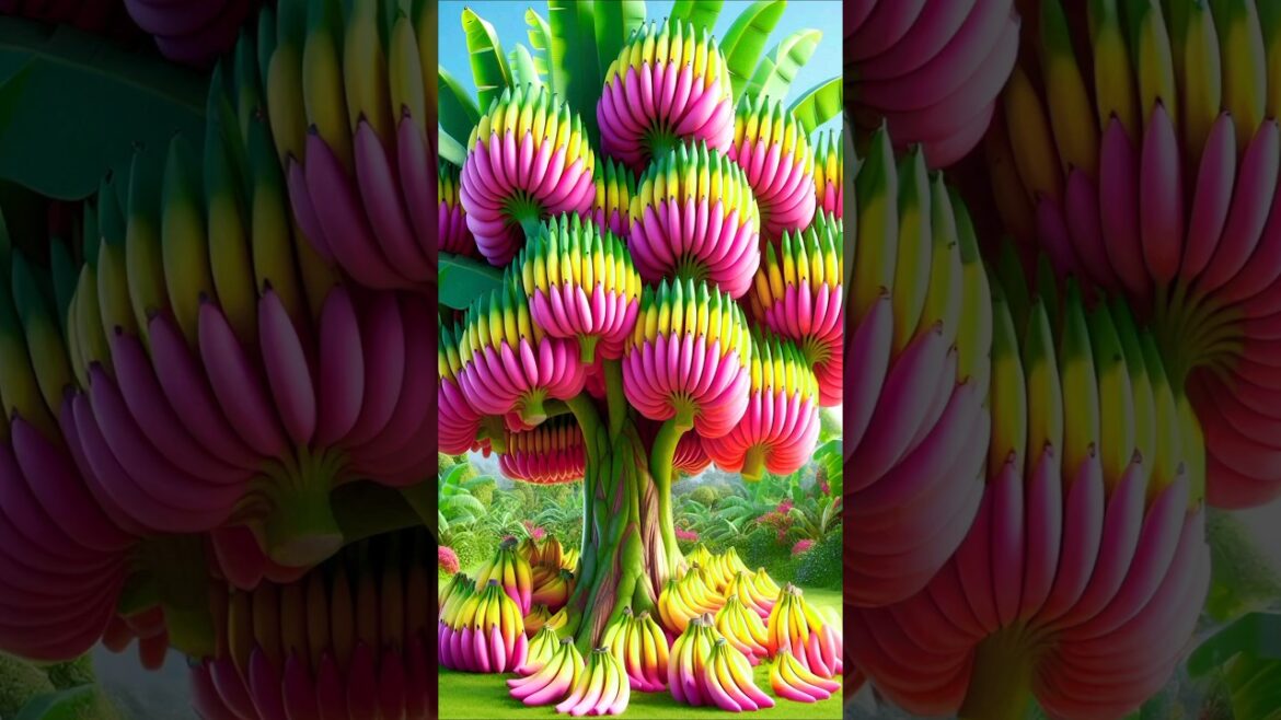 Easy method for planting and multiplying banana fruit trees. #gardening #shorts #reels #planting