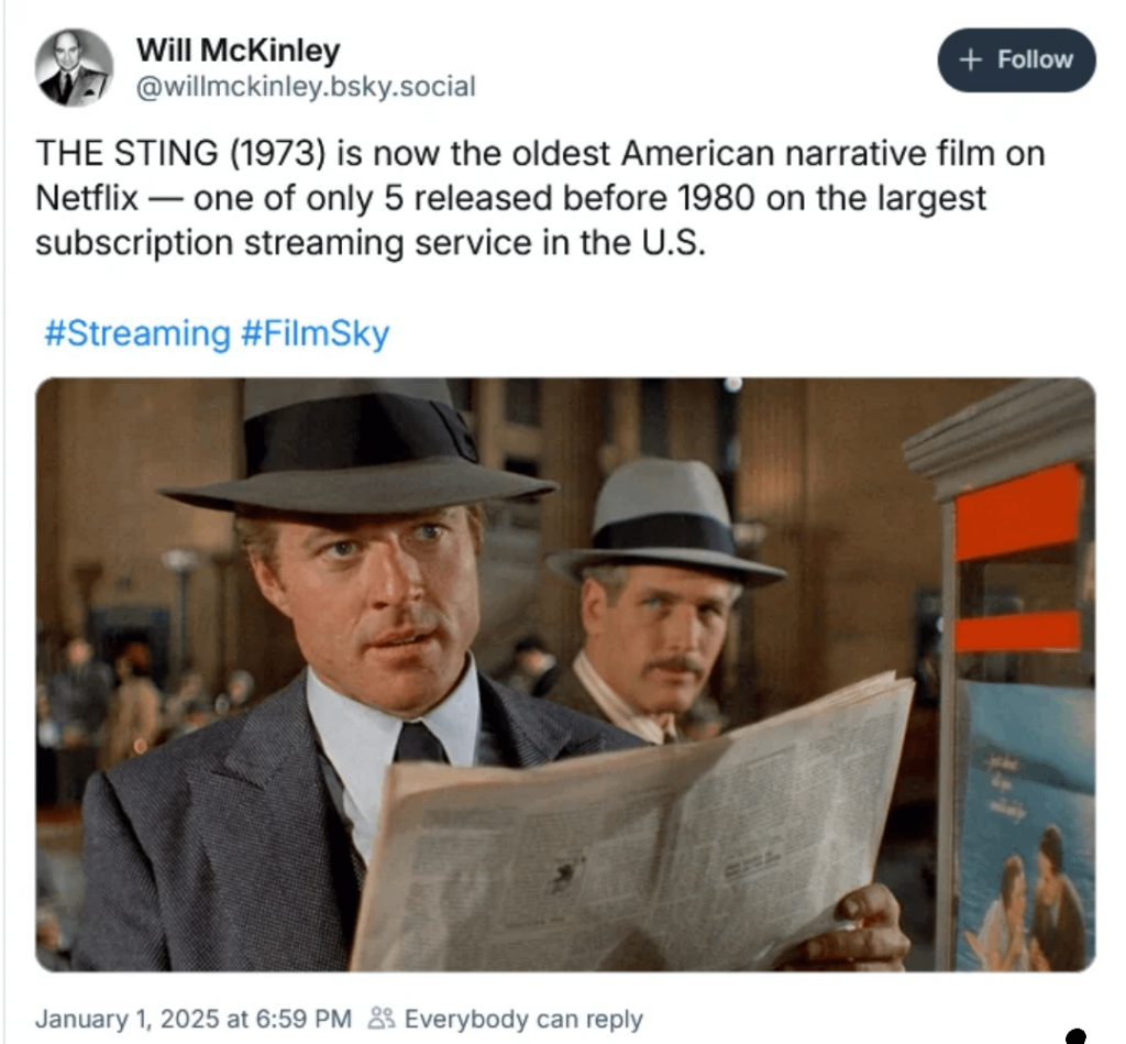 Netflix killing every future kinophile's cred