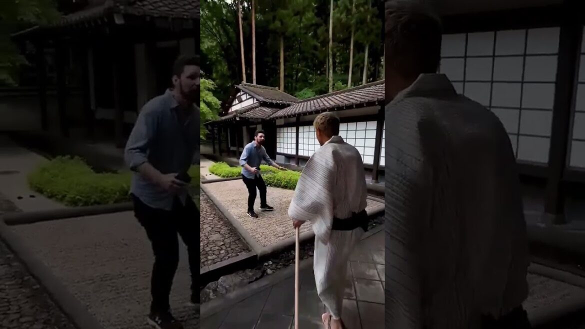 He Broke The #1 rule of zen gardens