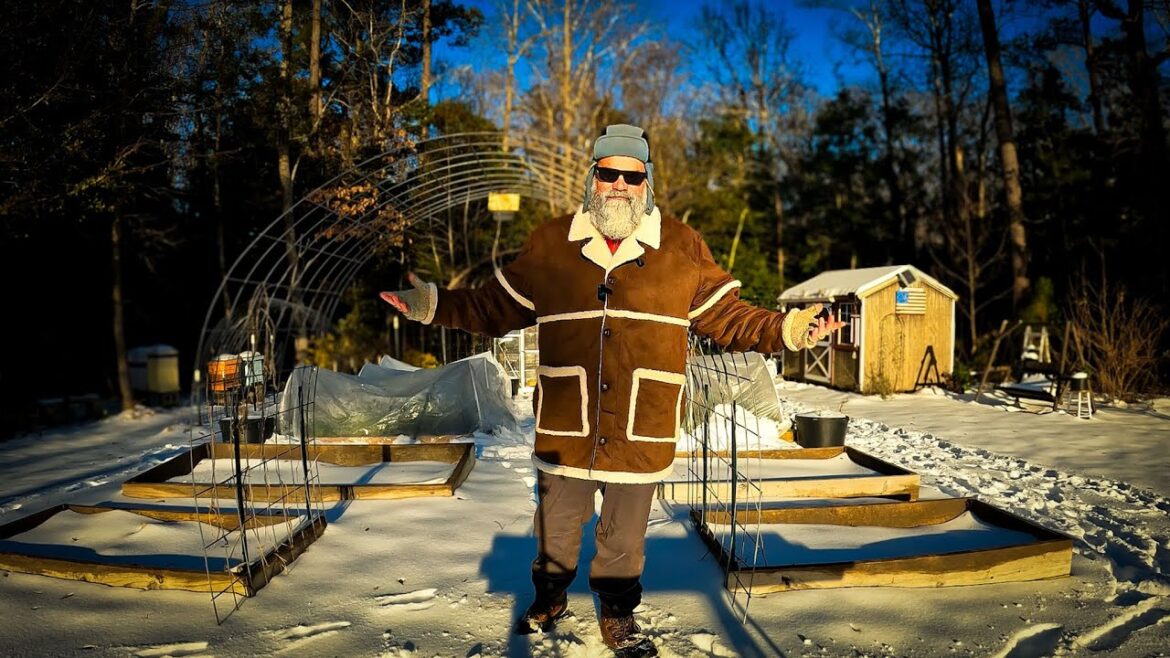 it actually saved my garden from the snow and freezes