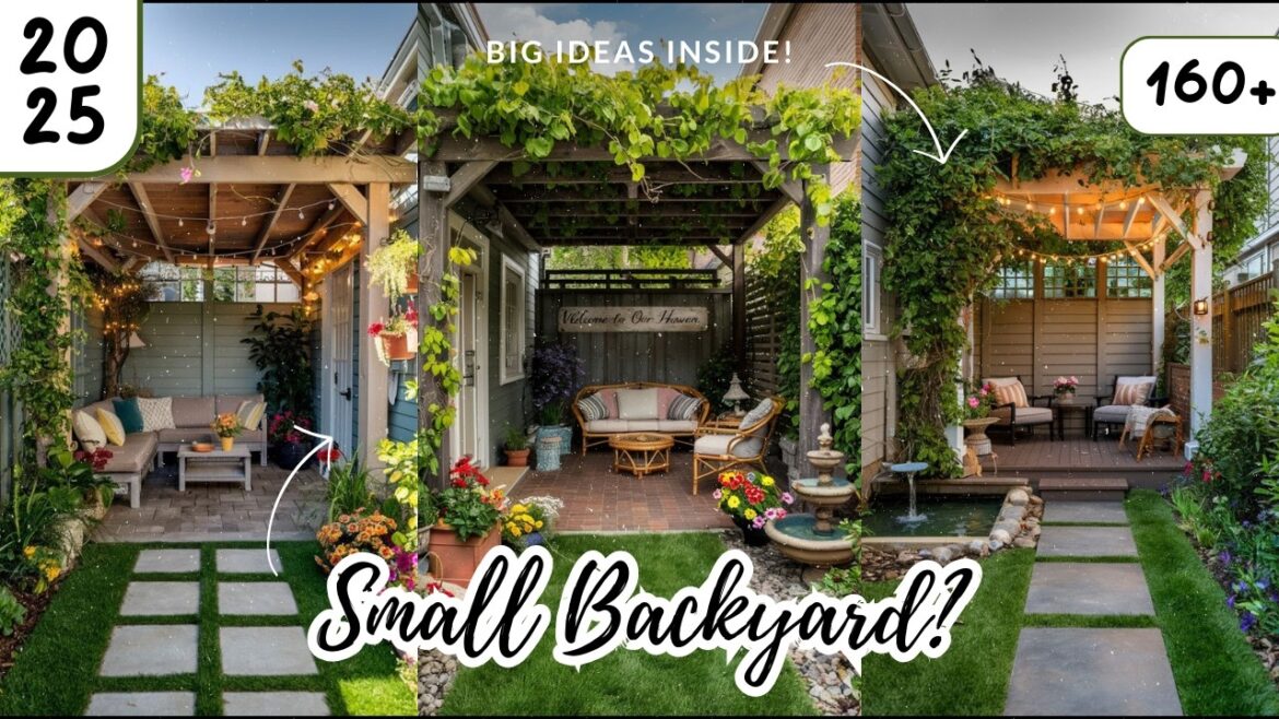 160+ Backyard Decoration Ideas 2025 | Affordable DIY & Small Backyard Makeover Tips 160+ Backyard Decoration Ideas 2025 | Affordable DIY & Small Backyard Makeover Tips