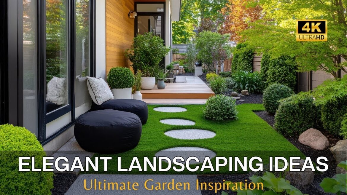 Ultimate Garden Inspiration: Easy, Elegant Landscaping Ideas for a Luxurious New Home