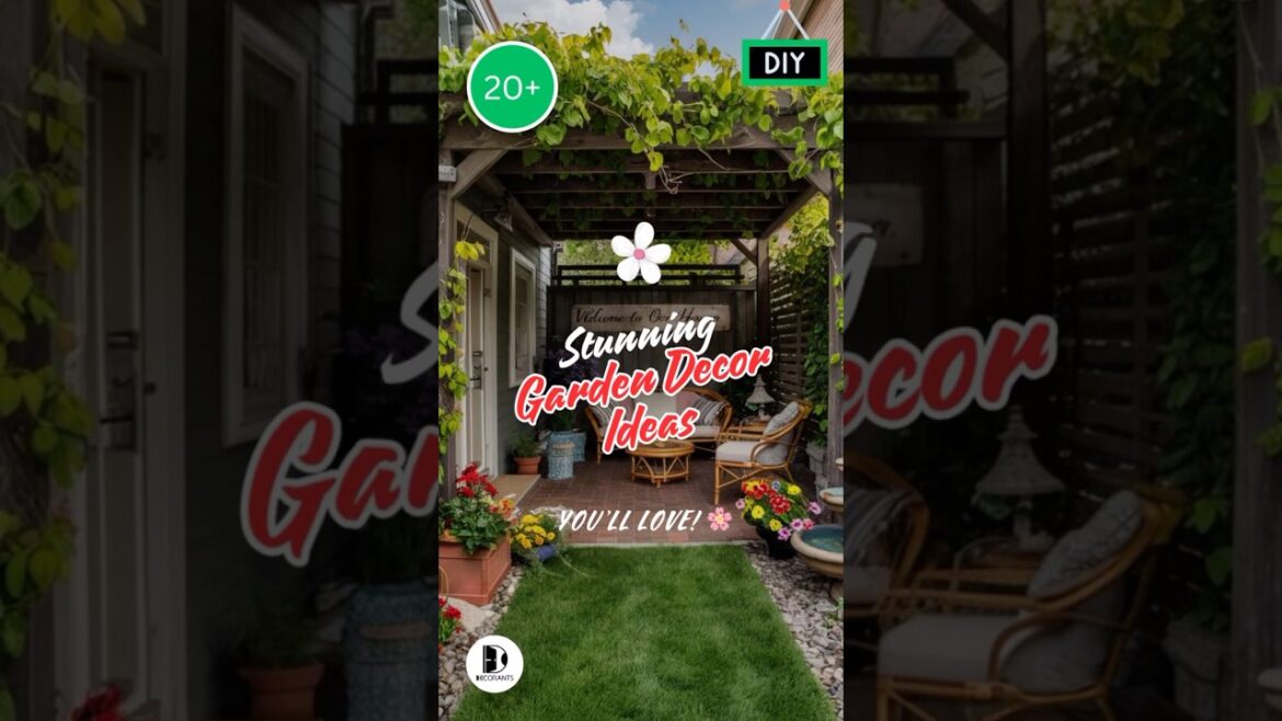 20 Stunning Garden Decor Ideas ๐ธ | DIY Backyard Transformations for Any Budget! 20 Stunning Garden Decor Ideas ๐ธ | DIY Backyard Transformations for Any Budget!