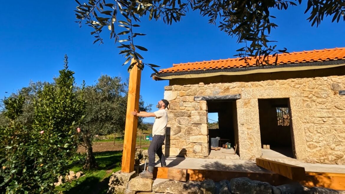 Not Just TINY HOUSE Patio: Our Off-Grid Plans + Secret Stone Build!