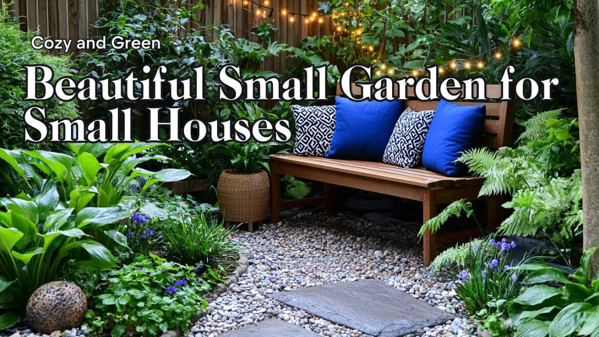 Cozy and Green: Beautiful Small Garden Inspirations for Small Houses