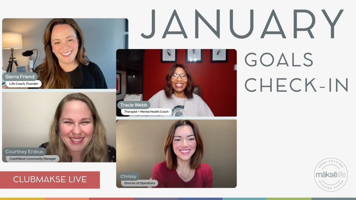 January Goal Check-In! 🎯 Wins, Lessons & February Plans | Team MäksēLife's Goal-Setting Reflection