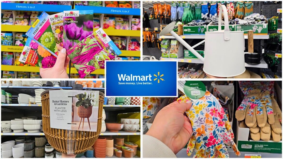 Walmart Spring 2025 Unique Seeds, Great Price on Osmocote, Planters, Gardening Items, & More!