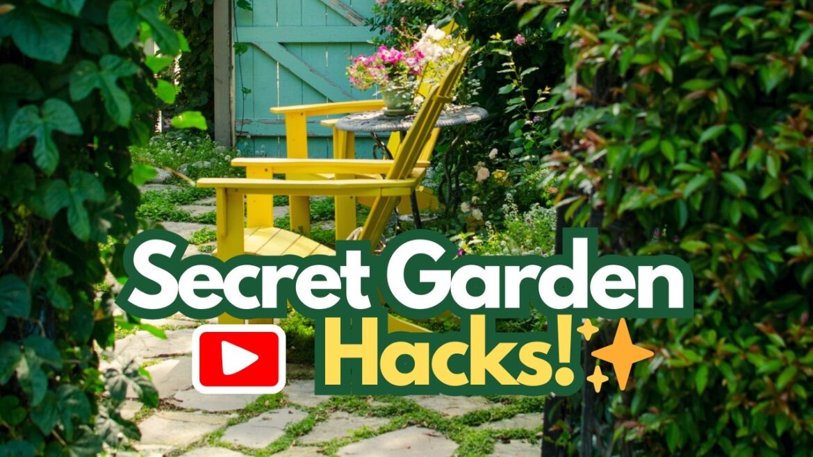 ▶️Secret Garden Design Hacks: 🤫 Pro Tips You Won't Find Anywhere Else