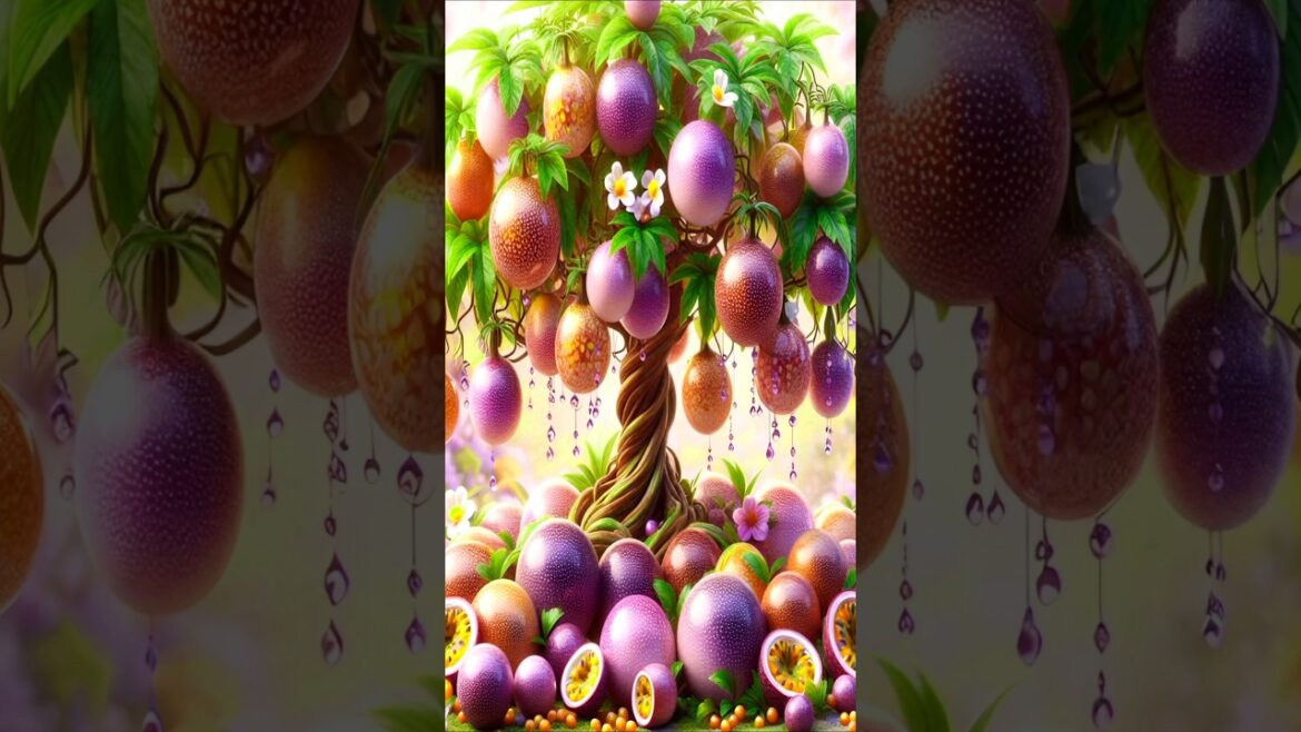 easy method of planting and propagating passion fruit trees. #gardening #planting #reels #shorts