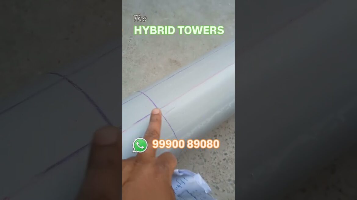 Making of hybrid vegetable towers for vertical vegetable gardening - 3