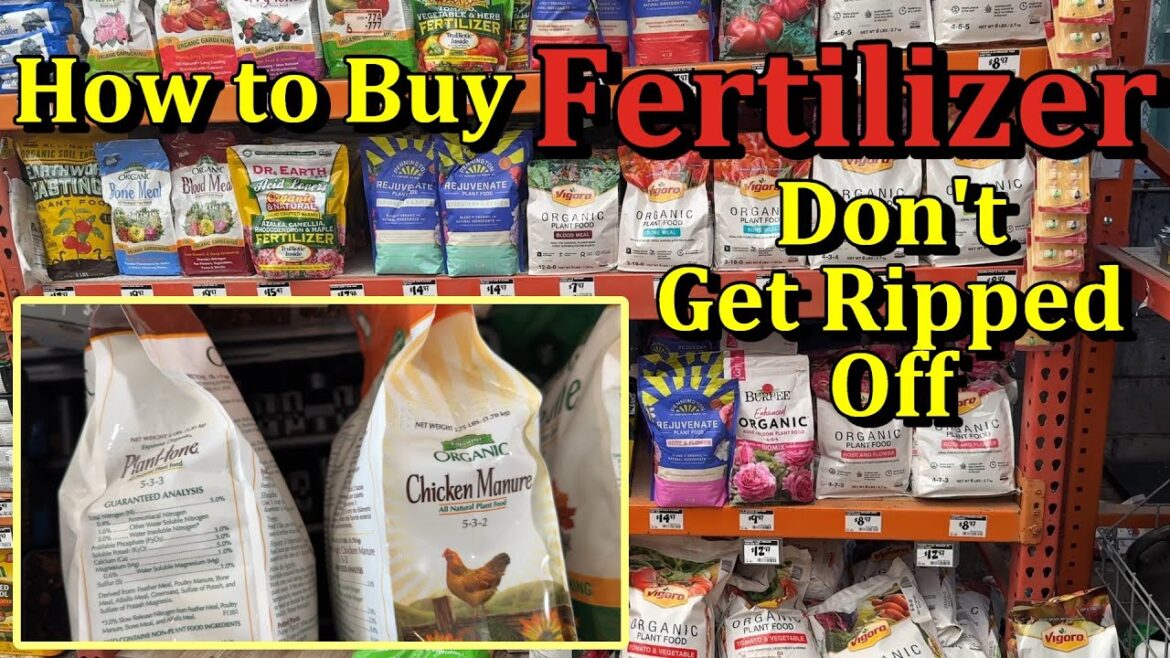 Gary Pilarchik: How to Buy Garden Fertilizers And Not Get Ripped Off (An Actual Visit to the Store) How to Buy Garden Fertilizers And Not Get Ripped Off (An Actual Visit to the Store)