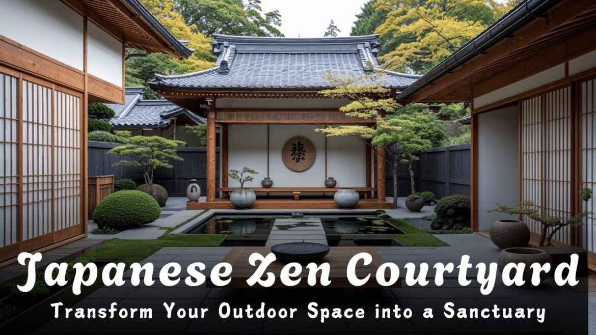 Japanese Zen Courtyard: Transform Your Outdoor Space into a Sanctuary