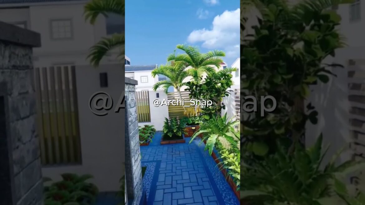 beautiful landscaping ideas#landscape #shorts #home #gardendesigninspiration #youtubeshorts
