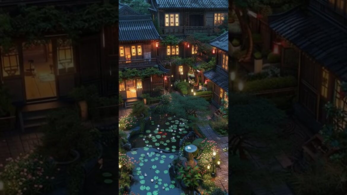 Tranquil Japanese Garden at Night | Peaceful Lantern-Lit Retreat Tranquil Japanese Garden at Night | Peaceful Lantern-Lit Retreat