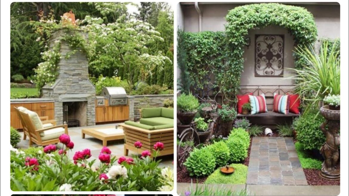 Ideas for small garden design | Small yard landscaping ideas