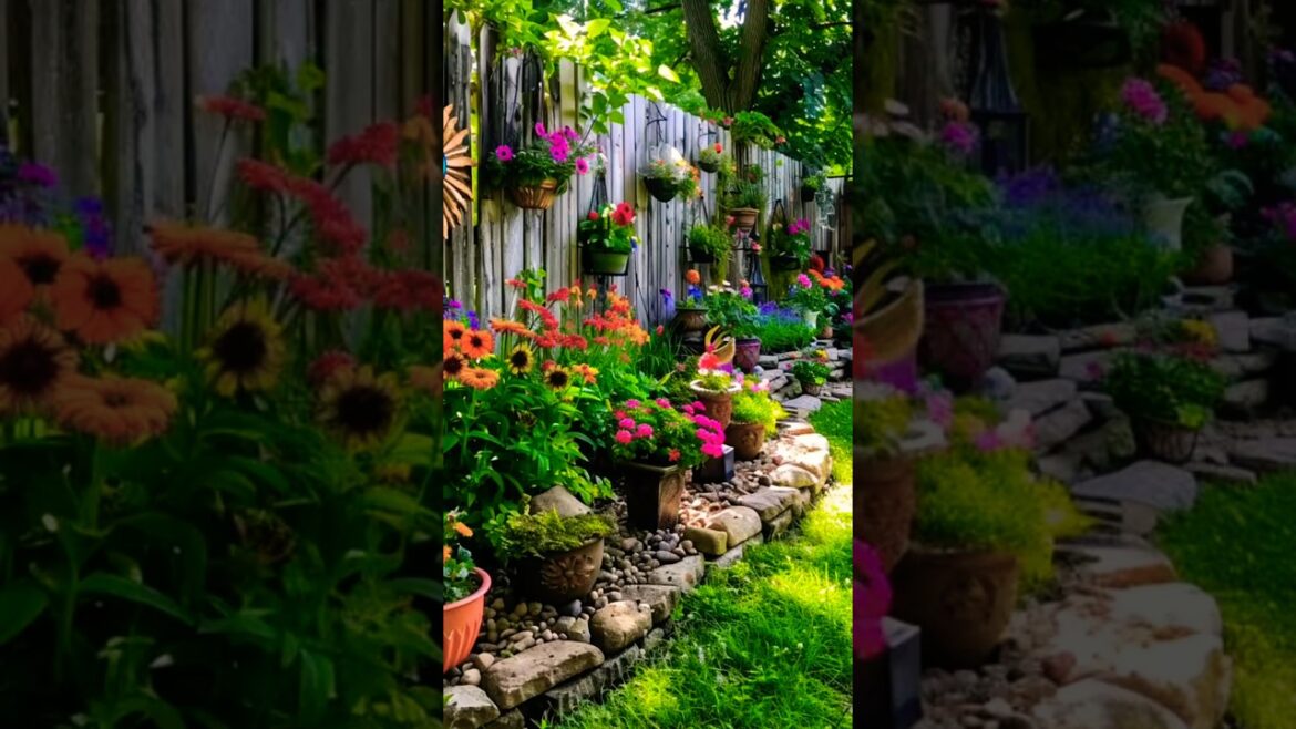 Outdoor Bliss 💫🏡🦋🐞🌴🌵🎄🦩💞 #shorts