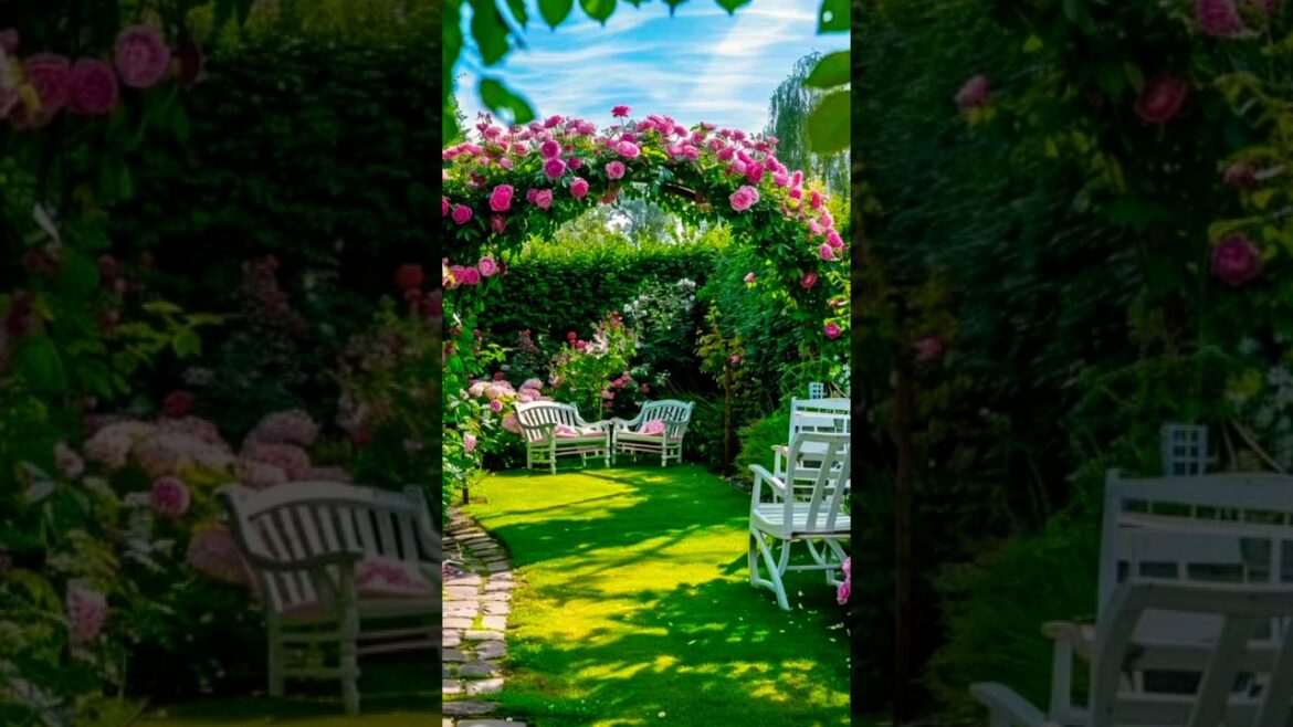 Fantastic Garden Decor 🏡💕🌷 #shorts