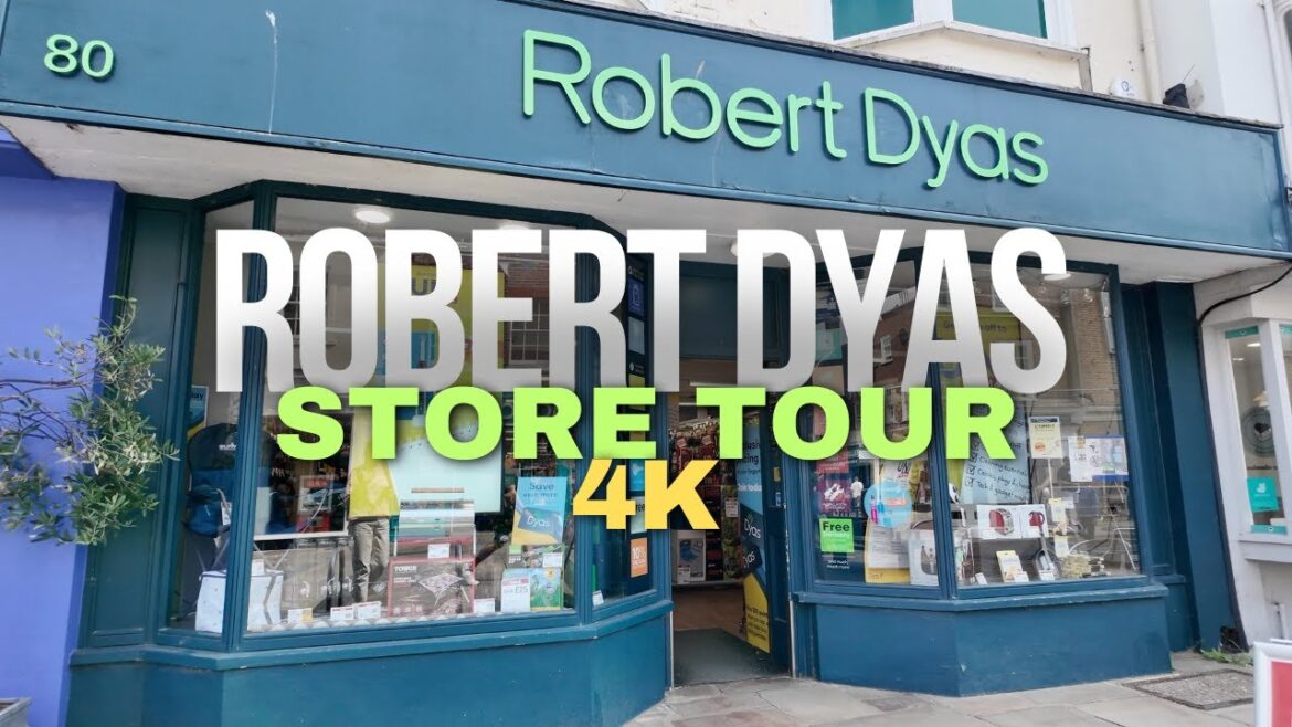 Robert Dyas Store Tour -  Explore the Home Essentials and Garden Tools [4K]