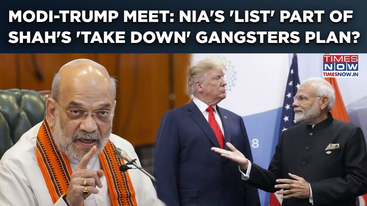 Modi-Trump Meet: Amit Shah Plans To Take Down Indian Gangsters In US? Goldy Brar In NIA ‘Wishlist’? Modi-Trump Meet: Amit Shah Plans To Take Down Indian Gangsters In US? Goldy Brar In NIA 'Wishlist'?
