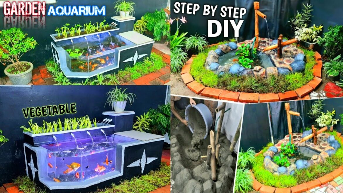 I Made Myself 3 Garden Pond Aquariums I Made Myself 3 Garden Pond Aquariums