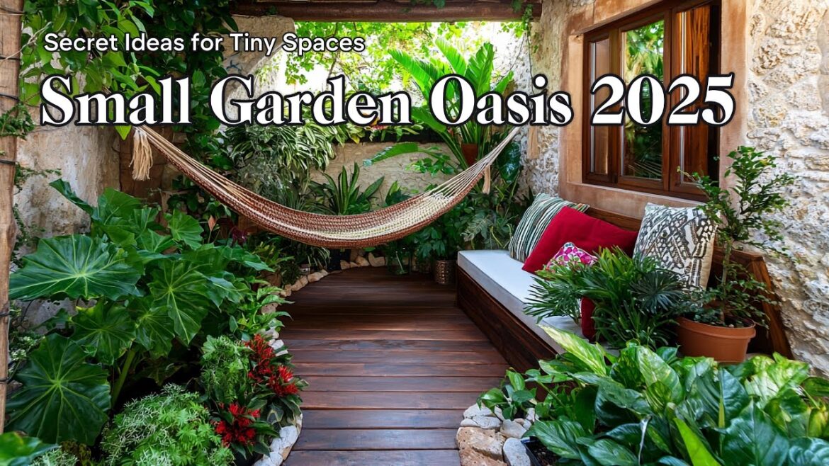 Small Garden Oasis 2025: Secret Ideas for Tiny Spaces Small Garden Oasis 2025: Secret Ideas for Tiny Spaces
