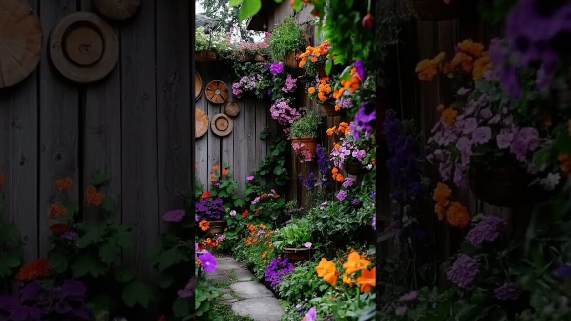 Garden design ideas for every type of landscape 🦋🏘️🏕️🐛🦩☘️🦜#shorts