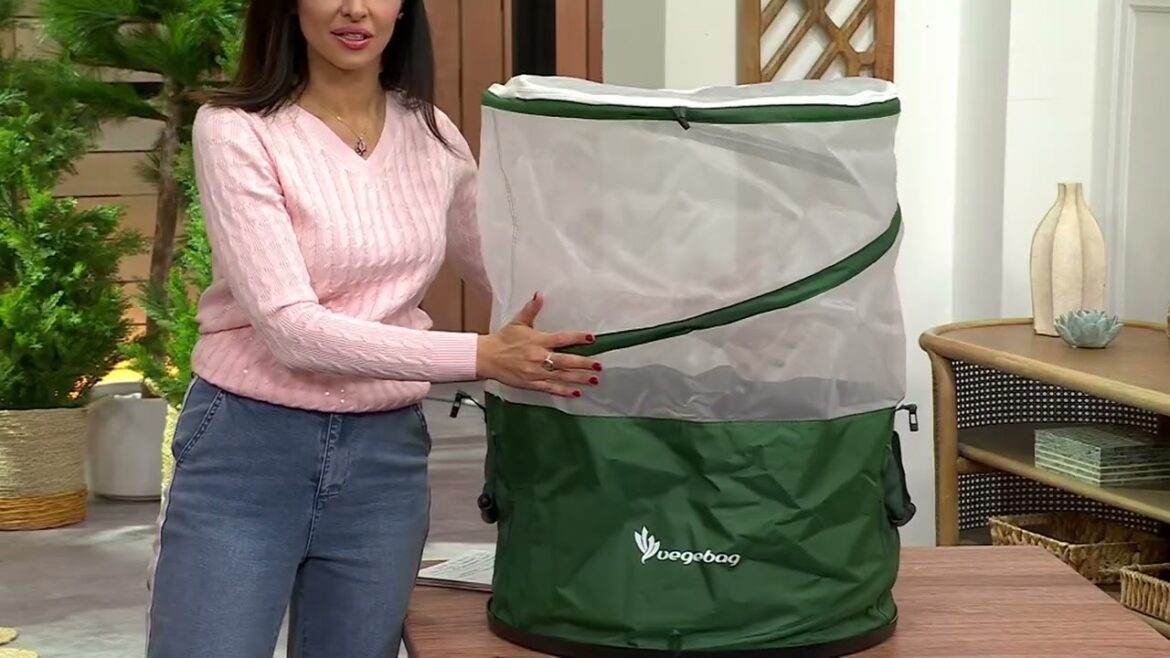 Vegepod Vegebag Self-Watering Container Garden with Zip-off Cover on QVC Vegepod Vegebag Self-Watering Container Garden with Zip-off Cover on QVC