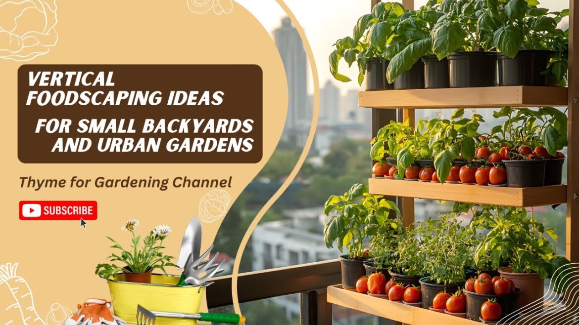 Vertical Foodscaping: Transform Tiny Spaces into Edible Gardens