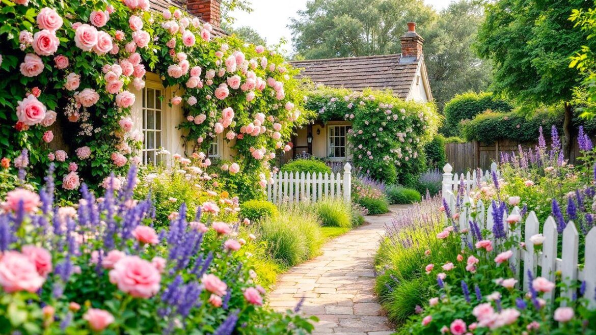 Gorgeous Front Yard Landscaping: Blooming Flowers, Lush Greenery! Gorgeous Front Yard Landscaping: Blooming Flowers, Lush Greenery!