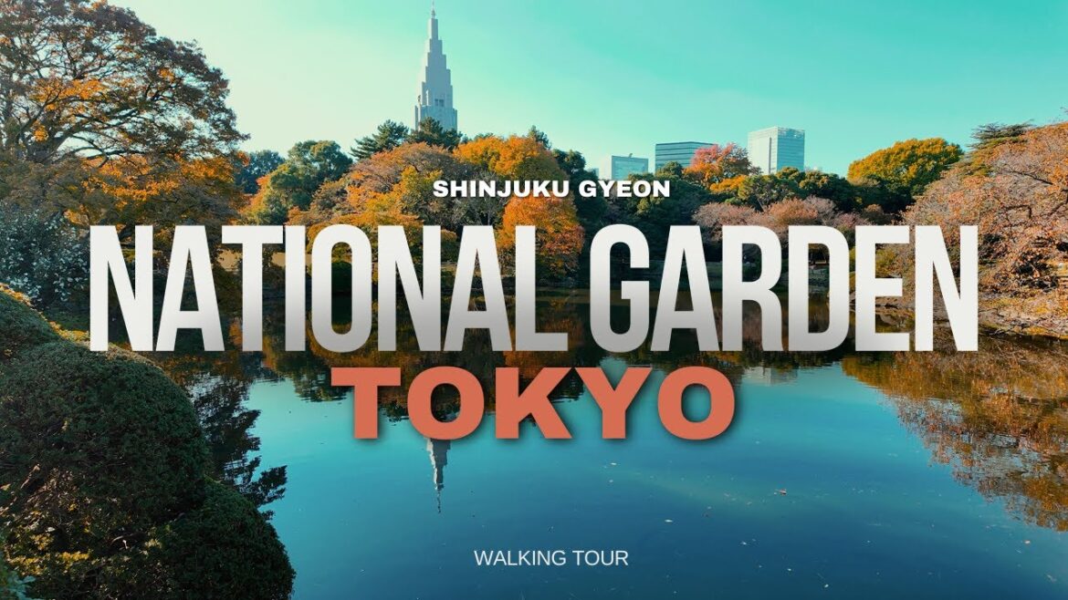 Shinjuku Gyoen National Garden Walking Tour  [Tokyo Walk Series]