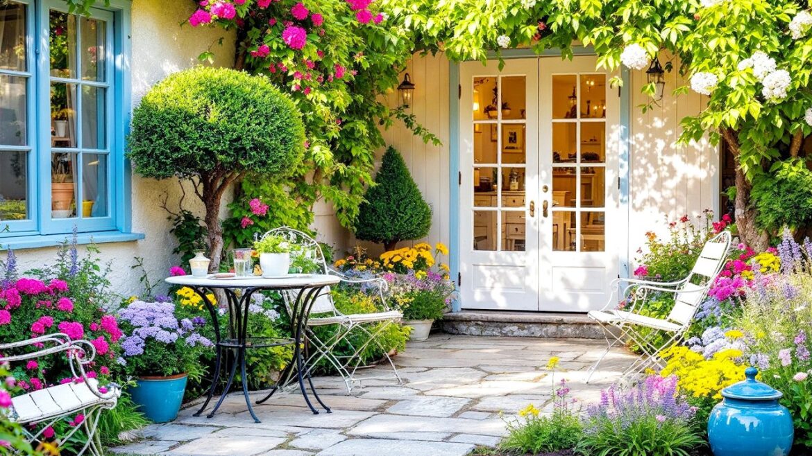 Beautiful garden landscape design ideas. Small garden design for small houses