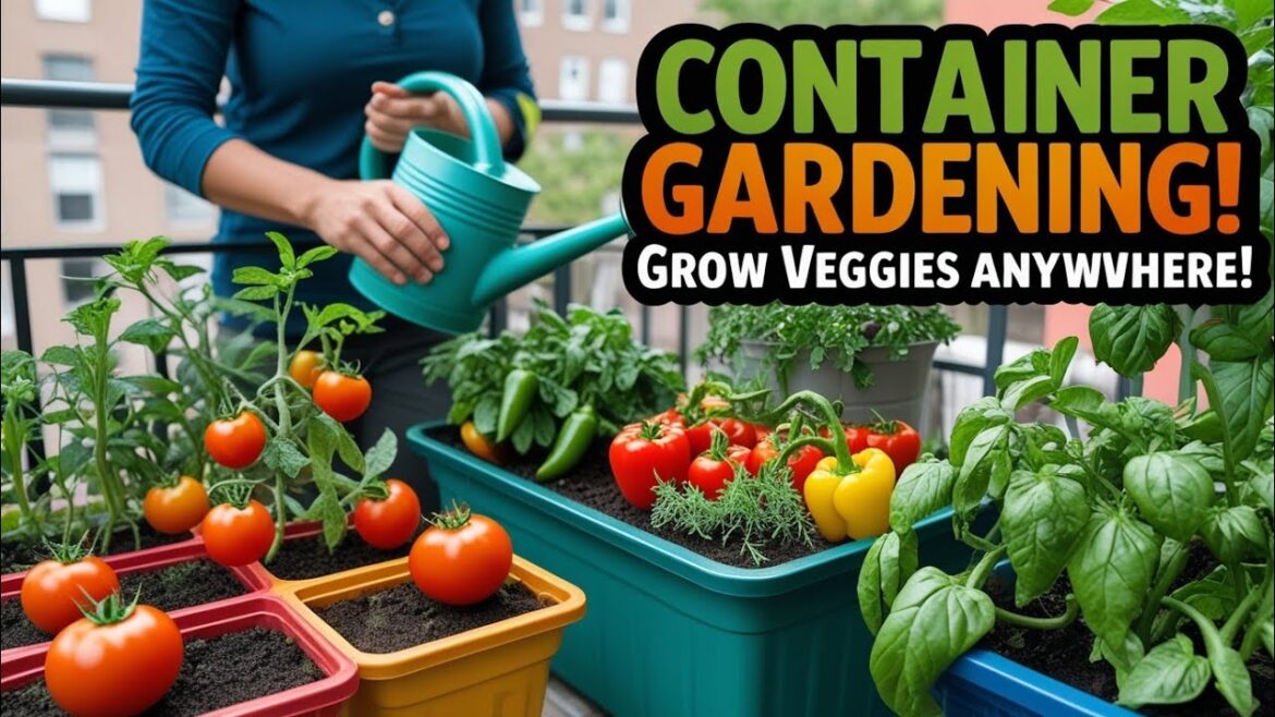 Container Gardening: Grow Veggies Anywhere Container Gardening: Grow Veggies Anywhere