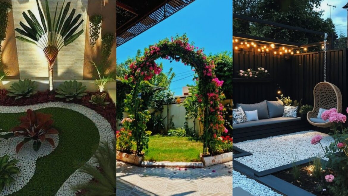 Modern Small Home Backyard Garden Design Ideas