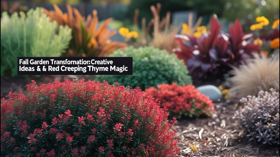Transform Your Garden This Fall: Creative Ideas & The Magic of Red Creeping Thyme Transform Your Garden This Fall: Creative Ideas & The Magic of Red Creeping Thyme