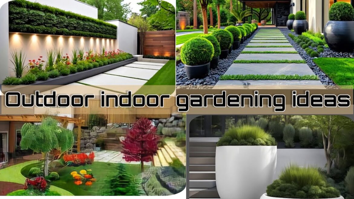 Outdoor Indoor Gardening Ideas | Balcony Lobby Entrance plantation Ideas Outdoor Indoor Gardening Ideas | Balcony Lobby Entrance plantation Ideas